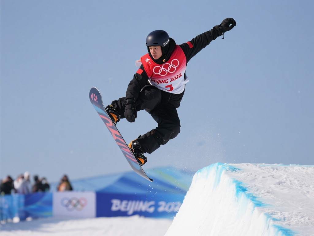 杨文龙勇夺单板滑雪男子大跳台第八名 从比赛成绩来看,杨文龙的表现称得上是突破